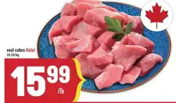 Marché Adonis Veal cubes Halal offer