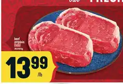 Marché Adonis Beef striploin Halal offer