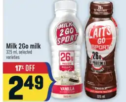 Marché Adonis Milk 2Go milk offer