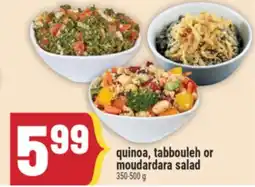 Marché Adonis Quinoa, tabbouleh or moudardara salad offer