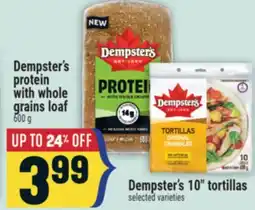 Marché Adonis Dempster's protein with whole grains loaf offer