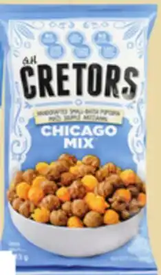 Giant Tiger G.H Cretors popcorn offer