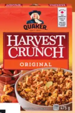 Giant Tiger Quaker Harvest Crunch cereal offer