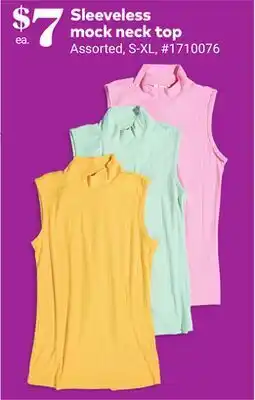 Giant Tiger Sleeveless mock neck top offer