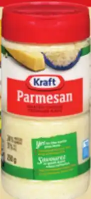 Giant Tiger Kraft pizza kit or grated parmesan offer