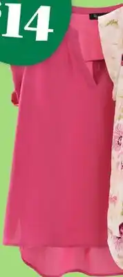 Giant Tiger crepe blouse offer