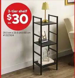 Giant Tiger 3-tier shelf offer