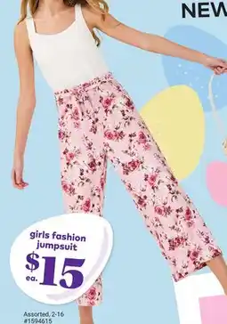 Giant Tiger girls fashion jumpsuit offer