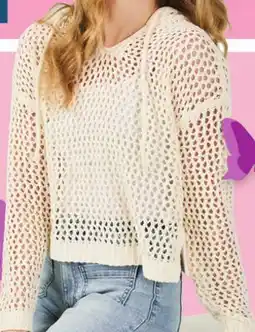 Giant Tiger Mesh knit hoodie offer