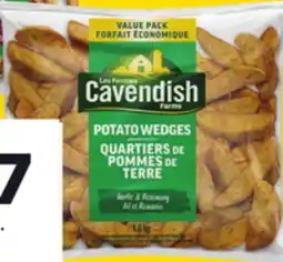 Giant Tiger Cavendish Farms Potato Wedges offer