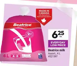 Giant Tiger Beatrice Milk offer