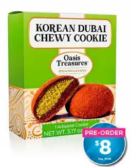 Showcase Oasis Treasures KOREAN DUBAI CHEWY COOKIE offer