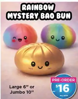 Showcase RAINBOW MYSTERY BAO BUN offer