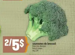 Marché Adonis COURONNES DE BROCCOLI | BROCOLI CROWNS offer
