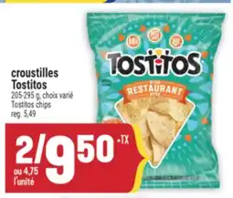Marché Adonis CROUSTILLES TOSTITOS | TOSTITOS CHIPS offer