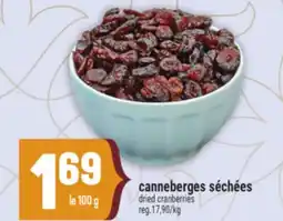 Marché Adonis CANNEBERGES SÉCHÉES | DRIED CRANBERRIES offer