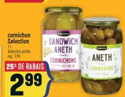 Marché Adonis CORNICHON SELECTION | SELECTION PICKLE offer