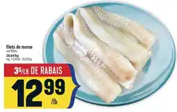 Marché Adonis FILETS DE MORUE | COD FILLETS offer