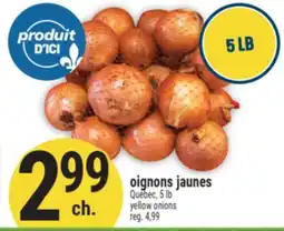 Marché Adonis OIGNONS JAUNES | YELLOW ONIONS offer
