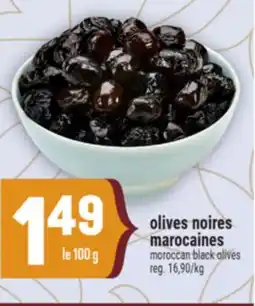 Marché Adonis OLIVES NOIRES MAROCAINES | MOROCCAN BLACK OLIVES offer