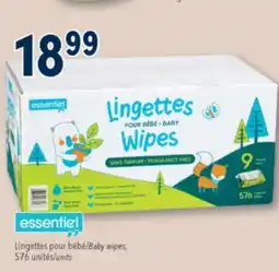 Familiprix ESSENTIEL, Baby wipes, 576 units offer