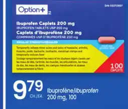 Uniprix OPTION+ Ibuprofène/Ibuprofen offer