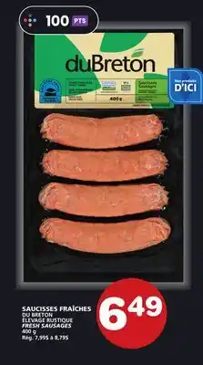 Marches Tradition DU BRETON FRESH SAUSAGES offer