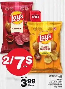 Marches Tradition LAY'S CHIPS offer