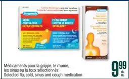 Jean Coutu PERSONNELLE Selected flu, cold, sinus and cough medication offer