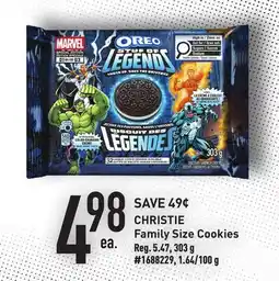 Giant Tiger CHRISTIE Family Size Cookies offer