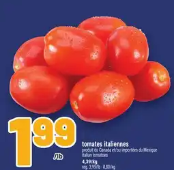 Metro TOMATES ITALIENNES | ITALIAN TOMATOES offer