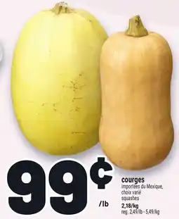 Metro COURGES | SQUASHES offer