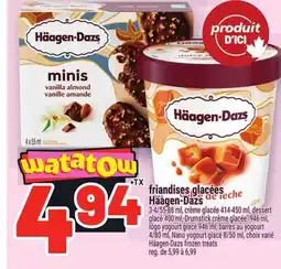 Metro FRIANDISES GLACÉES HÄAGEN-DAZS | HÄAGEN‑DAZS FROZEN TREATS offer