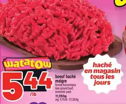 Metro BOEUF HACHÉ MAIGRE | LEAN GROUND BEEF offer