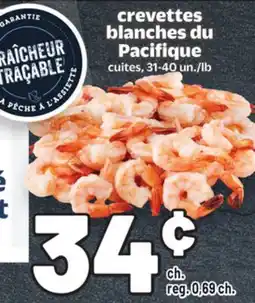 Metro CREVETTES BLANCHES DU PACIFIQUE offer