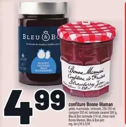 Metro CONFITURE BONNE MAMAN | BONNE MAMAN BLEU & BON JAM offer