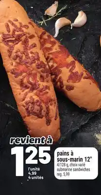 Metro PAINS À SOUS-MARIN 12 | SUBMARINE SANDWICHES offer