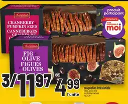 Metro CRAQUELINS IRRÉSISTIBLE | IRRÉSISTIBLE CRACKERS offer