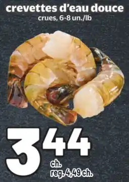 Metro CREVETTES D'EAU DOUCE offer