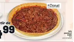 Metro TARTE PACANES ET ÉRABLE | PECAN AND MAPLE PIE offer