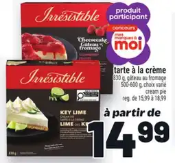 Metro TARTE À LA CRÈME IRRESISTIBLES | IRRESISTIBLES CREAM PIE offer