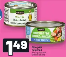 Metro THON PÂLE SELECTION |SELECTION LIGHT TUNA offer