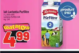 Metro LAIT LACTANTIA PURFILTRE | LACTANTIA PURFILTRE MILK offer
