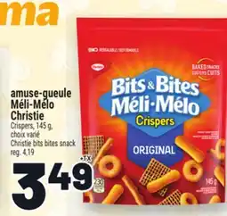 Metro AMUSE‑GUEULE MÉLI‑MÉLO CHRISTIE | CHRISTIE BITS BITES SNACK offer