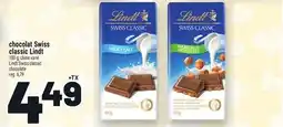 Metro CHOCOLAT SWISS CLASSIC LINDT | LINDT SWISS CLASSIC CHOCOLATE offer