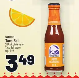 Metro SAUCE TACO BELL | TACO BELL SAUCE offer