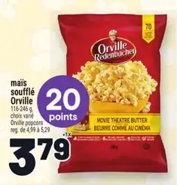 Metro MAÏS SOUFFLÉ ORVILLE REDENBACHER | ORVILLE REDENBACHER POPCORN offer