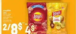 Metro CROUSTILLES LAY'S | LAY'S POTATO CHIPS offer