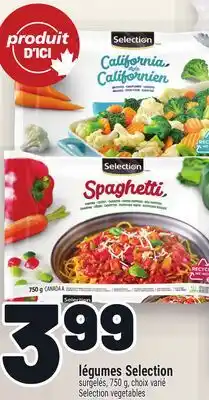 Metro LÉGUMES SELECTION | SELECTION VEGETABLES offer