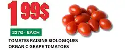 Marches Tau TOMATES RAISINS BIOLOGIQUES offer